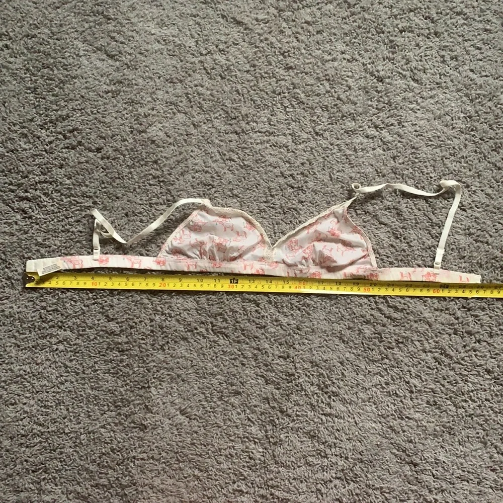 Aerie Reindeer Print Bralette